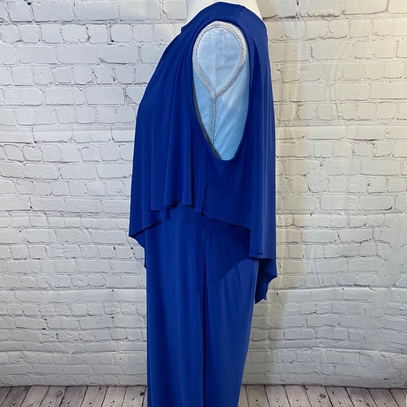 CAPSULE Jumpsuit Layered Cobalt Blue-12 - Picture 3 of 5